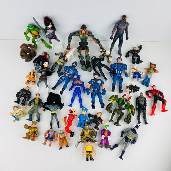 Pretend Play Action & Character Kids Toy Lot FP Star Wars Hasbro Marvel Toys - Picture 10 of 10